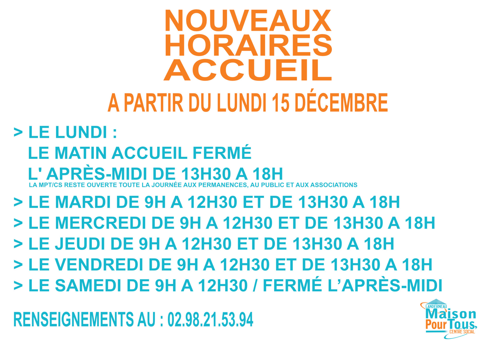 HORAIRES MPT - Accueil - Quimper Brest HORAIRES MPT - Accueil - Quimper Brest