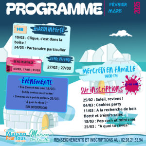 PROG MDF P2 - LA MAISON DES FAMILLES - Quimper Brest