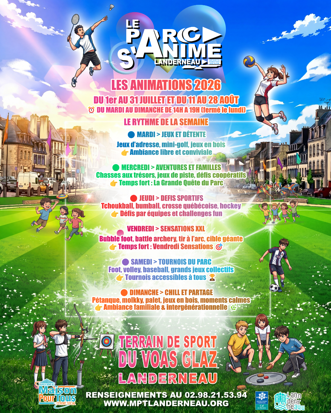 PARC S ANIME 26 FLYER RECTO info REZO - Accueil - Quimper Brest PARC S ANIME 26 FLYER RECTO info REZO - Accueil - Quimper Brest